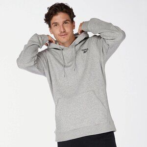 Reebok Men's Identity Fleece Pullover Hoodie Gray Size 2XL MSRP $50